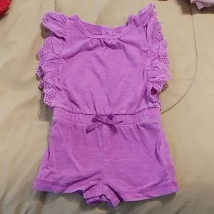 Cat and Jack Baby Girl Romper